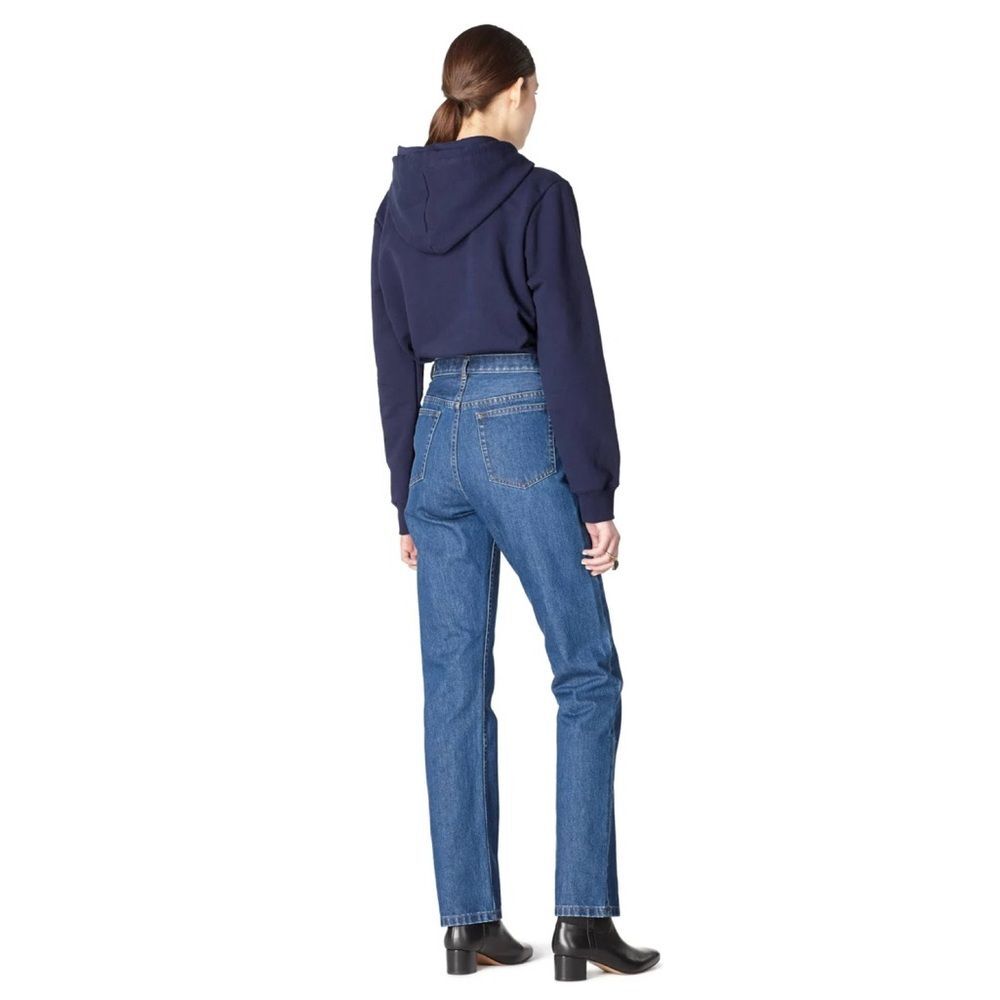 A.P.C. Jean Droit Straight Leg in Indigo Delave 27 NWT